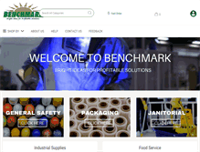 Tablet Screenshot of benchmarkindustrial.com